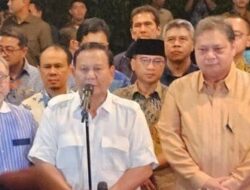 Prabowo Mengatakan Bahwa Delapan Partai Politik Setuju Untuk Mendukung Gibran Rakabuming Raka sebagai Calon Wakil Presiden