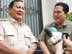 Erick Thohir Mengungkapkan Dukungan kepada Prabowo