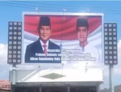 Aparat Kepolisian Diduga Terlibat dalam Pemasangan Baliho Prabowo-Gibran, Tetapi Polres Bantaeng Membantah Adanya Perintah untuk Melakukan Hal Tersebut