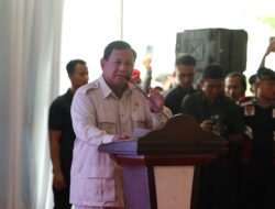 Prabowo: Masyarakat Harus Hemat Air