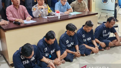 Pencuri Tiang Pemancar Internet di Semarang Dibekuk oleh Polisi