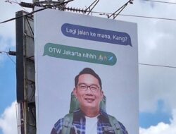 Bilboard Ridwan Kamil Menghebohkan Jakarta, Ingin Nyagub?