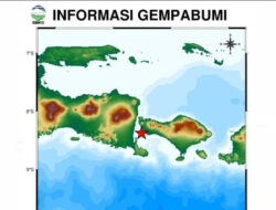 Gempa Magnitudo 4,1 Mengguncang Bali dan Banyuwangi di Jawa Timur, BMKG Mendata 15 Gempa Susulan