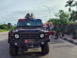 Personel Kodim 1710/Mimika Melakukan Patroli untuk Menjaga Lokasi yang Rentan Gangguan Kamtibmas