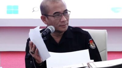 Ketua KPU Membacakan Penetapan Hasil Pemilu 2024, Ia Sebut Ada Koreksi