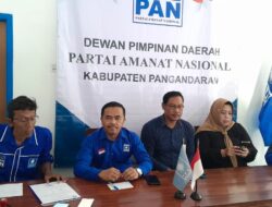 Buka Pendaftaran Bakal Calon Bupati dan Wakil Bupati PAN Pangandaran