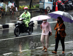 Prediksi Hujan di Daerah Mana Saja di Jawa Tengah Besok, Rabu (1/5)