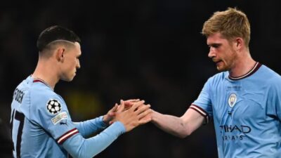 Guardiola Menempatkan Tiga pemain Cepat di Starting Lineup, De Bruyne Ditempatkan di Bangku Cadangan