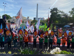 Demo Buruh di Surabaya Membawa 11 Tuntutan Penting