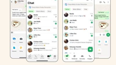 WhatsApp Memperbarui Desain Tampilan, Lebih Dinamis