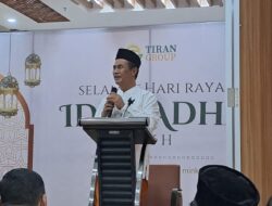 Menteri Pertanian Amran Menghadiri Salat Idul Adha di Makassar, Kurban 88 Ekor Sapi, Memperhatikan Ratusan Anak Yatim dan Fakir Miskin