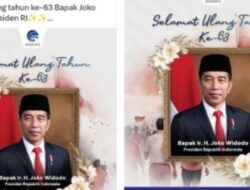 Viral Posting Ucapan Selamat Ulang Tahun untuk Presiden yang Dihapus Kemkominfo, Netizen: Ternyata Bukannya Berita Duka