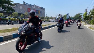 Komunitas Honda Bersatu Dalam Berdonasi di Acara Sunmori dan Nobar ARRC 2024