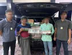 Bea Cukai Yogyakarta Mengamankan Mobil yang Mengangkut Rokok Ilegal di Kulonprogo