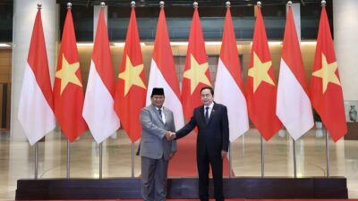 Following meeting Vietnam’s President, Prabowo Subianto meets National Assembly Chair to explore collaboration opportunities.