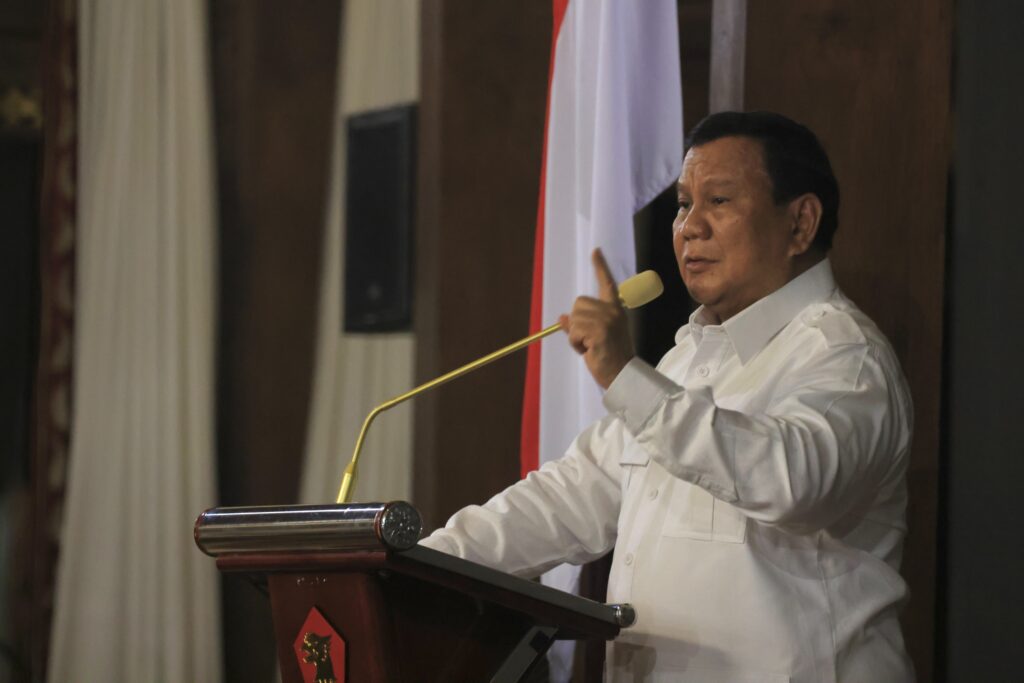 Prabowo Subianto: My Wish is to Uphold Truth and Defend the People until the End