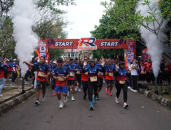 KAI dan Rail Runners Memperkenalkan Wisata Sehat di Palembang dengan Fun Run 5K