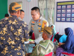 Kapolres Rohil Sosialisasi dan Silaturahmi dengan Warga Menjaga Kamtibmas Jelang Pilkada